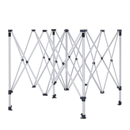S3 BenchMark Brio Shield - Aluminum-Steel Mix Canopy Frame Only 10x10, 10x15, 10x20