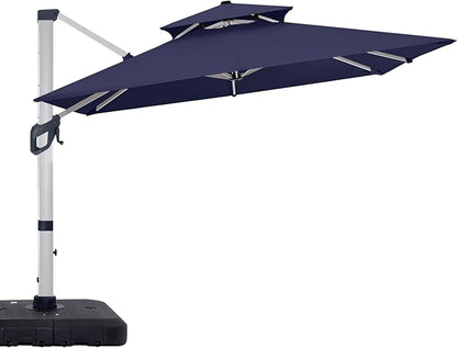[SALE] Cantilever Patio Umbrella with 360¡ã Rotation