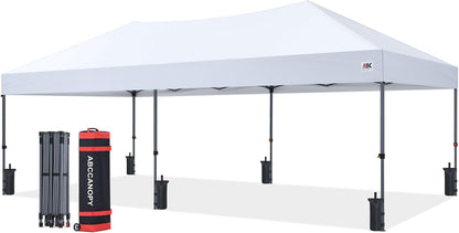 ABCCANOPY Low Crest Outdoor Pop Up Canopy Tent - 10x20