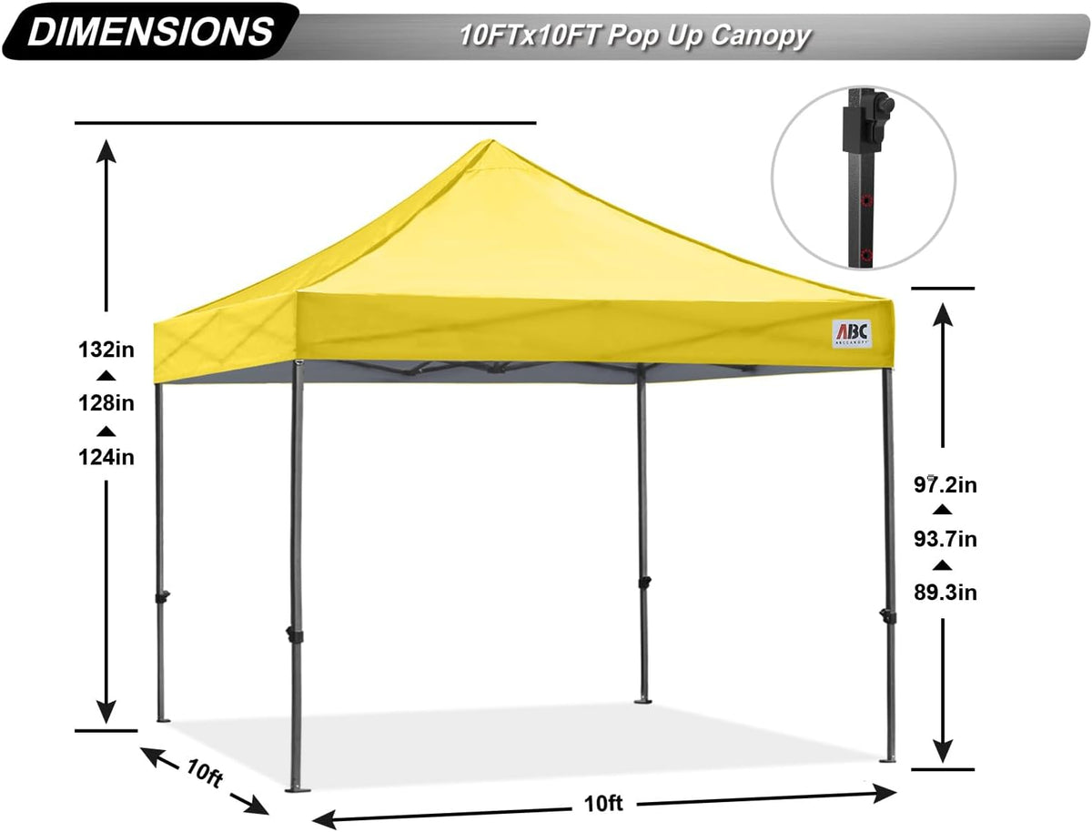 S1 Nova Base®-Lite Commercial Pop Up Canopy Tent 10x10, 10x15, 10x20