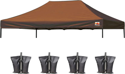 Top cover for 10x15 pop-up canopy