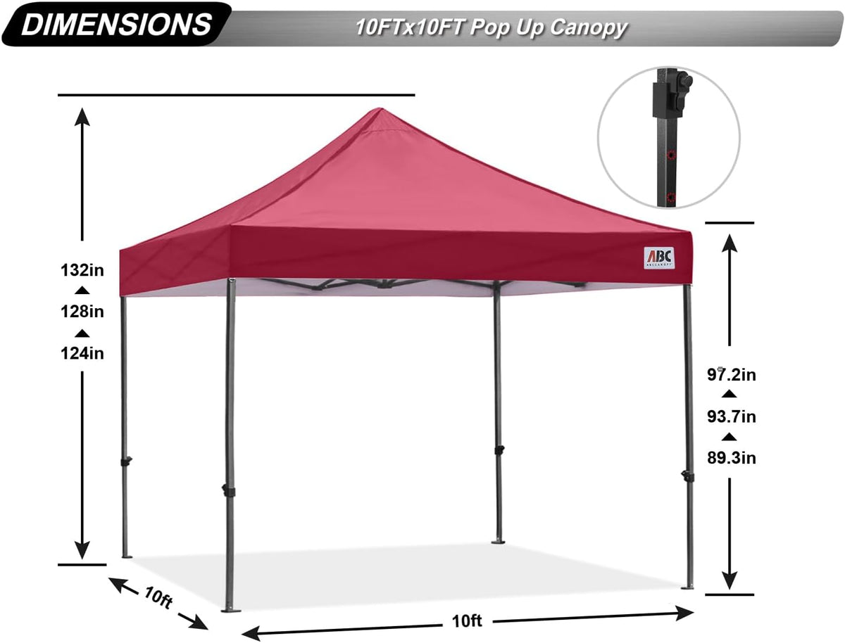 S1 Nova Base®-Lite Commercial Pop Up Canopy Tent 10x10, 10x15, 10x20