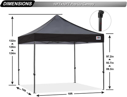 S1 Nova Base®-Lite Commercial Pop Up Canopy Tent 10x10, 10x15, 10x20