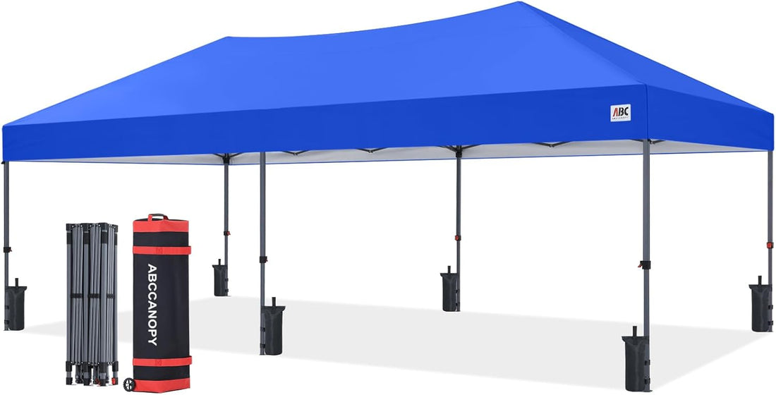 ABCCANOPY Low Crest Outdoor Pop Up Canopy Tent - 10x20