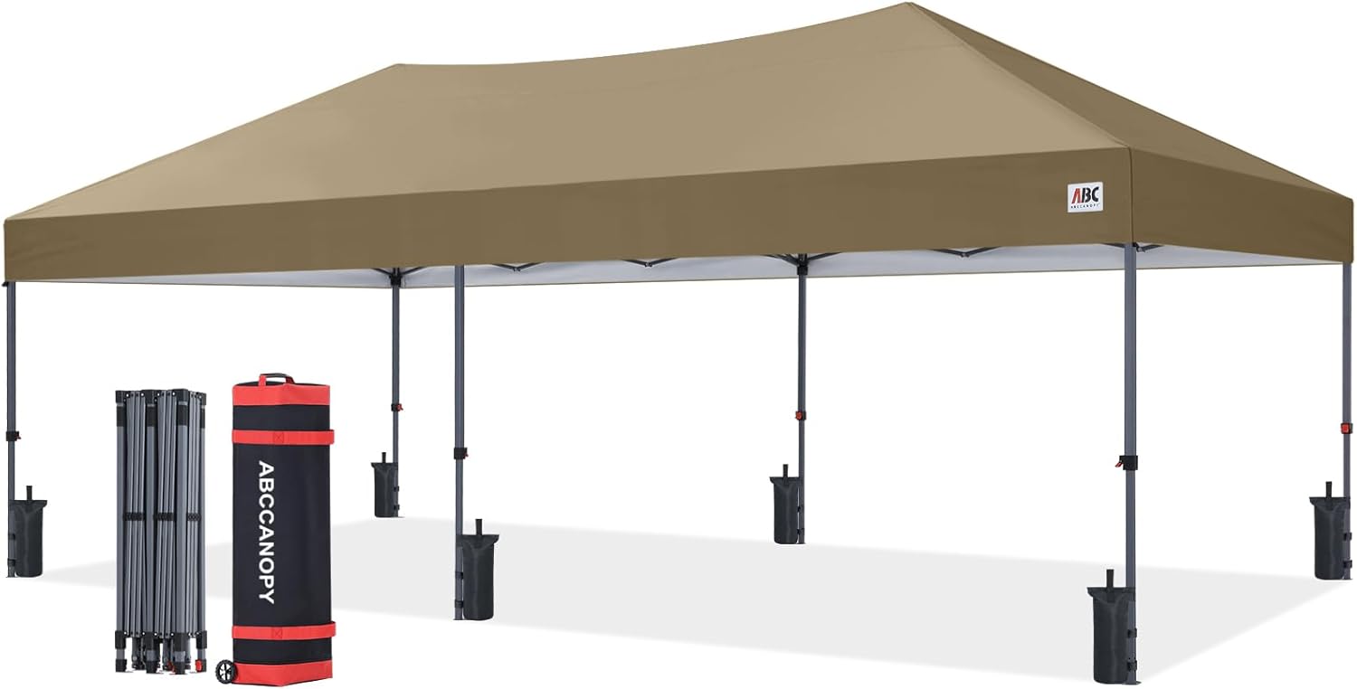 ABCCANOPY Low Crest™ Outdoor Pop Up Canopy Tent - 10x20