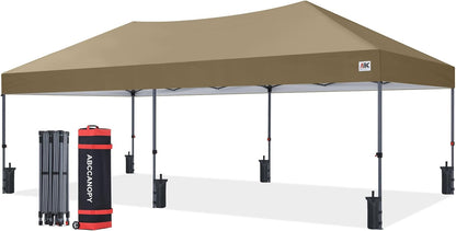 ABCCANOPY Low Crest Outdoor Pop Up Canopy Tent - 10x20