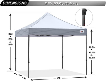 S1 Nova Base®-Lite Commercial Pop Up Canopy Tent 10x10, 10x15, 10x20