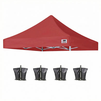 600D Canopy Top Replacement Cover 10x10, 10x15, 10x20