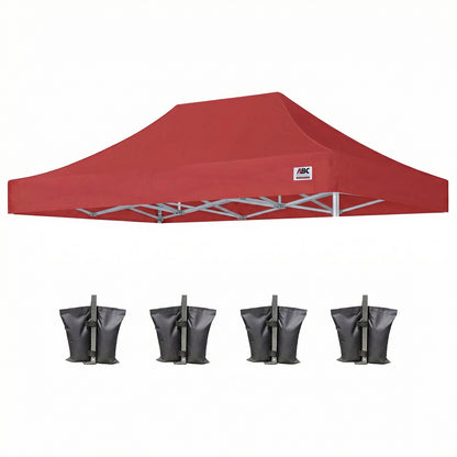 600D Canopy Top Replacement Cover 10x10, 10x15, 10x20