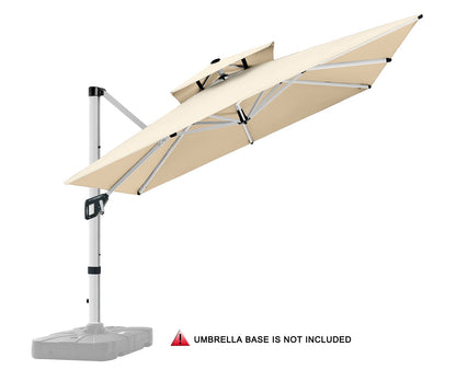 [SALE] Cantilever Patio Umbrella with 360¡ã Rotation