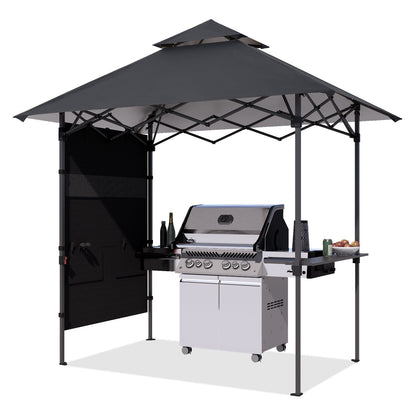 [SALE] 8x5 Grill Gazebo BBQ Outdoor Shelter with LED Light