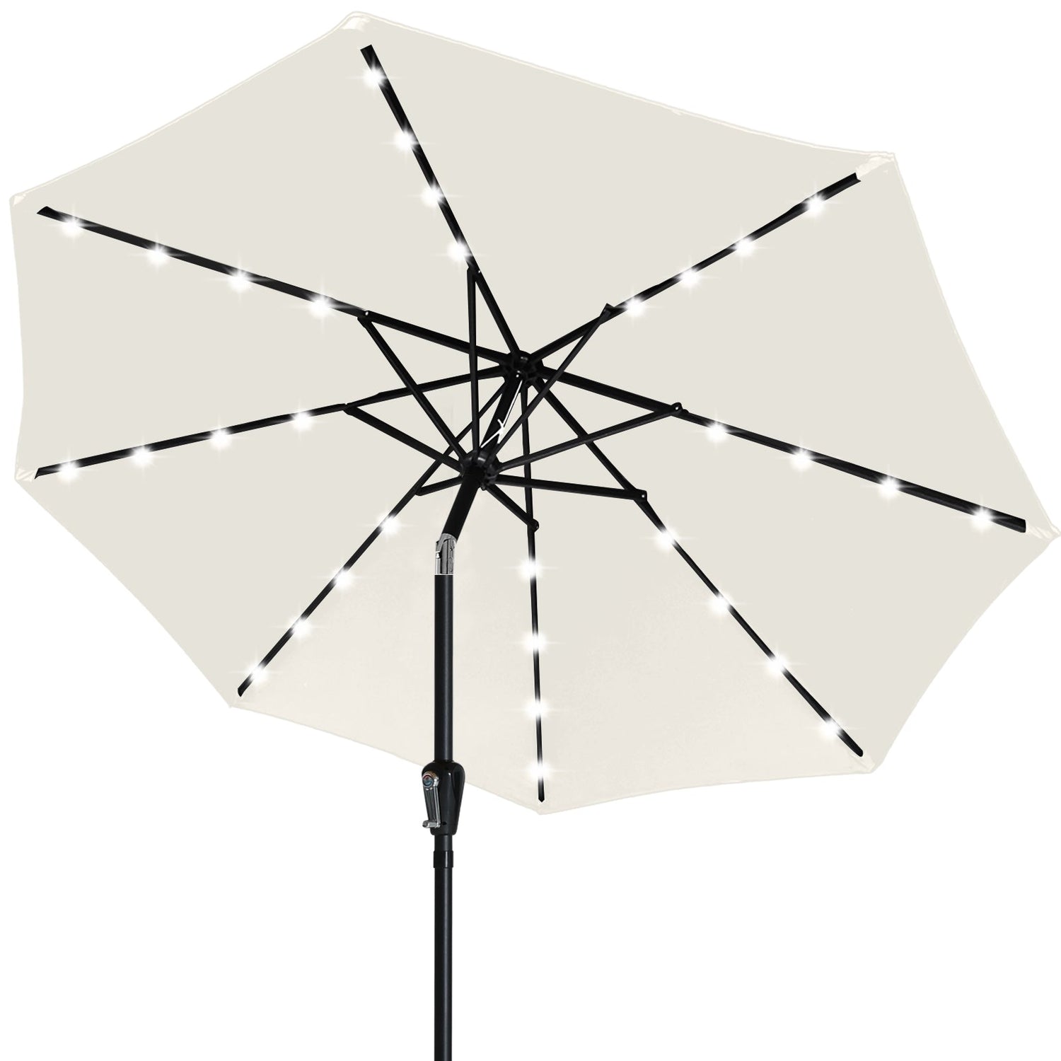 abccanopy solar umbrellas patio umbrella Patio Solar Umbrella Outdoor with 32LED Lights – CustomTent by ABCCANOPY