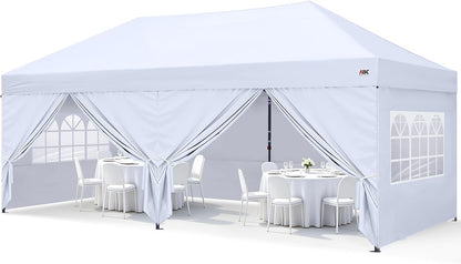 10x20 Pop Up Canopy Tent with Church Window