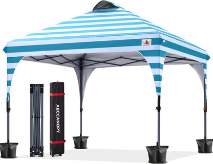 Compact 10x10 Pop-up Beach Canopy