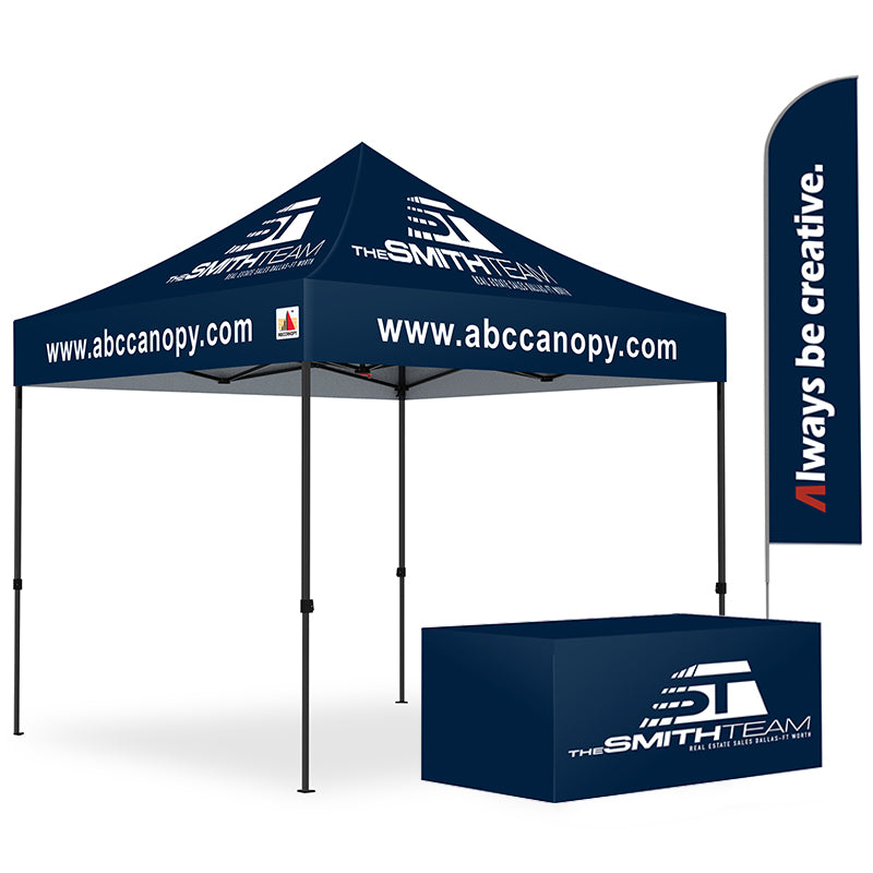 Custom Canopy 10x10 Full Case Vision Super Value Package S1