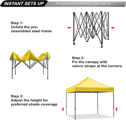 S1 Nova Base®-Lite Commercial Pop Up Canopy Tent 10x10, 10x15, 10x20