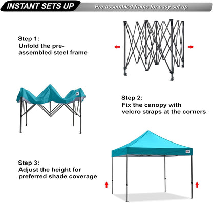S1 Nova Base®-Lite Commercial Pop Up Canopy Tent 10x10, 10x15, 10x20