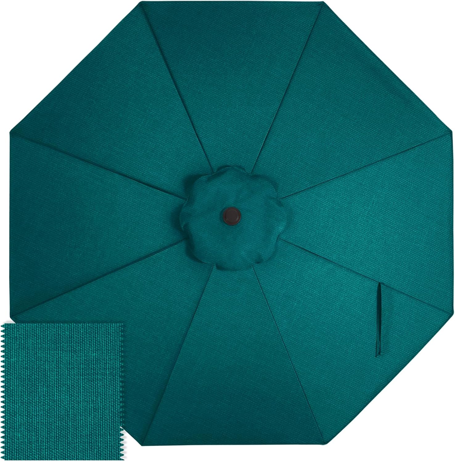 ABCCANOPY 9FT Patio Umbrella Replacement Canopy Only OLEFIN 5-Year Non Fading
