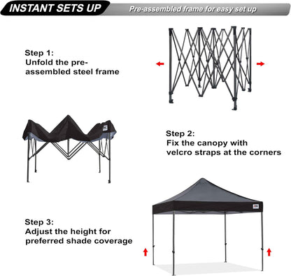 S1 Nova Base®-Lite Commercial Pop Up Canopy Tent 10x10, 10x15, 10x20