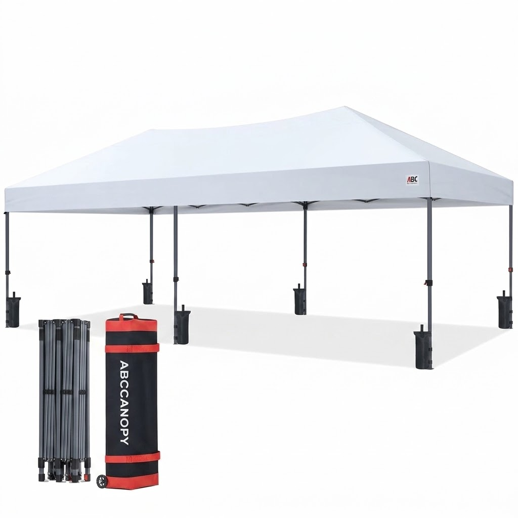 ABCCANOPY Low Crest Outdoor Pop Up Canopy Tent - 10x20