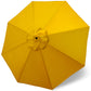 7.5FT/9FT/10FT Outdoor Umbrella Replacement Top
