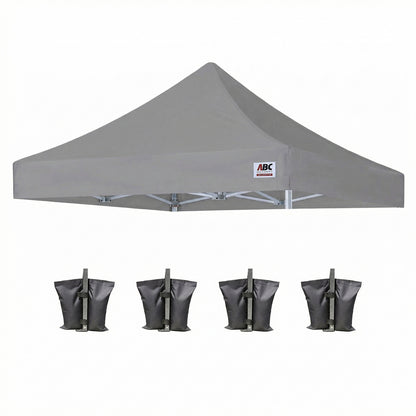 600D Canopy Top Replacement Cover 10x10, 10x15, 10x20