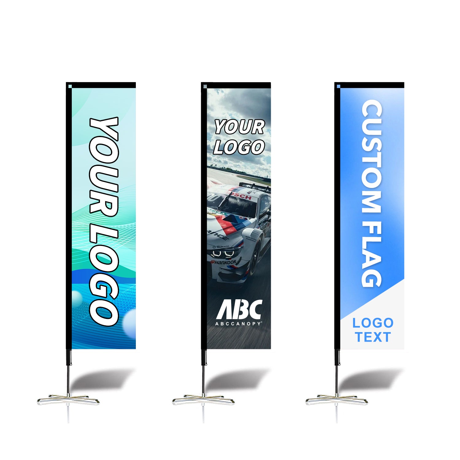 Custom Feather Flag Blade Flag 8FT/10FT/12FT (1 Flag)