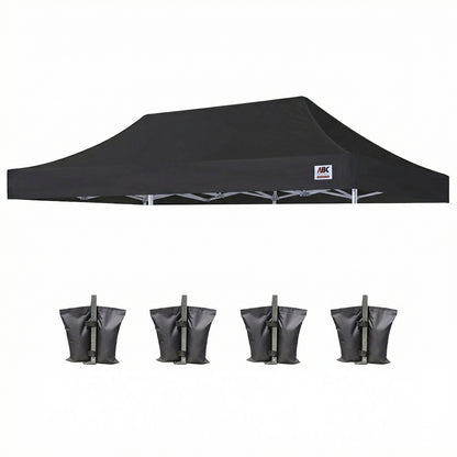 600D Canopy Top Replacement Cover 10x10, 10x15, 10x20