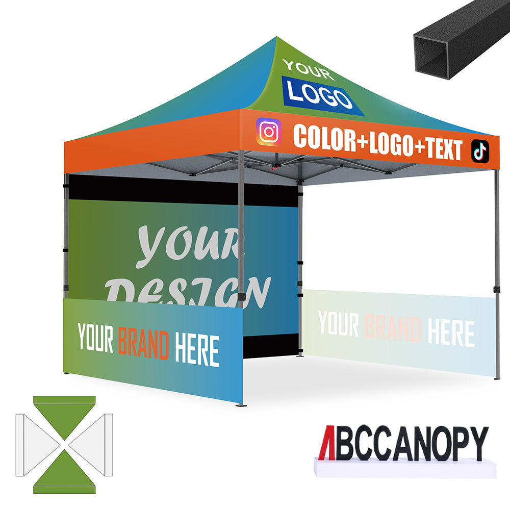 Custom Canopy Tent (S1 Nova Base-Lite) - 10x10, 10x15, 10x20