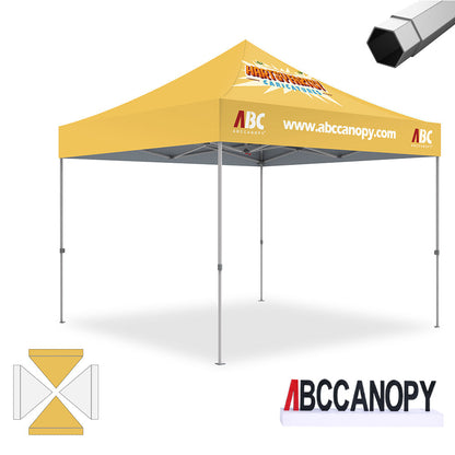 Custom Canopy Tent Pop Up Shelter (S1 Nova Base-Frame) - 8x8, 10x10, 10x15, 10x20