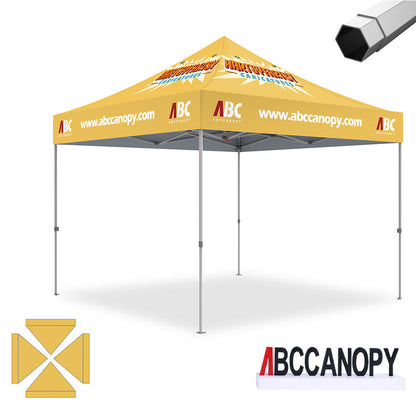 Custom Canopy Tent Pop Up Shelter (S1 Nova Base-Frame) - 8x8, 10x10, 10x15, 10x20