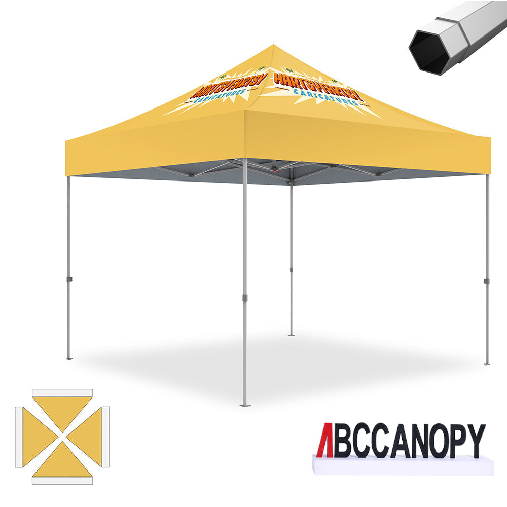 Custom Canopy Tent Pop Up Shelter (S1 Nova Base-Frame) - 8x8, 10x10, 10x15, 10x20