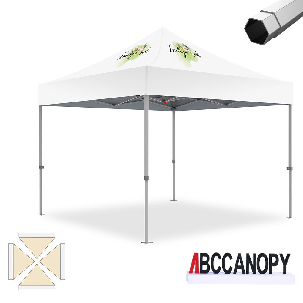 Custom Canopy Tent Pop Up Shelter (S1 Nova Base-Frame) - 8x8, 10x10, 10x15, 10x20