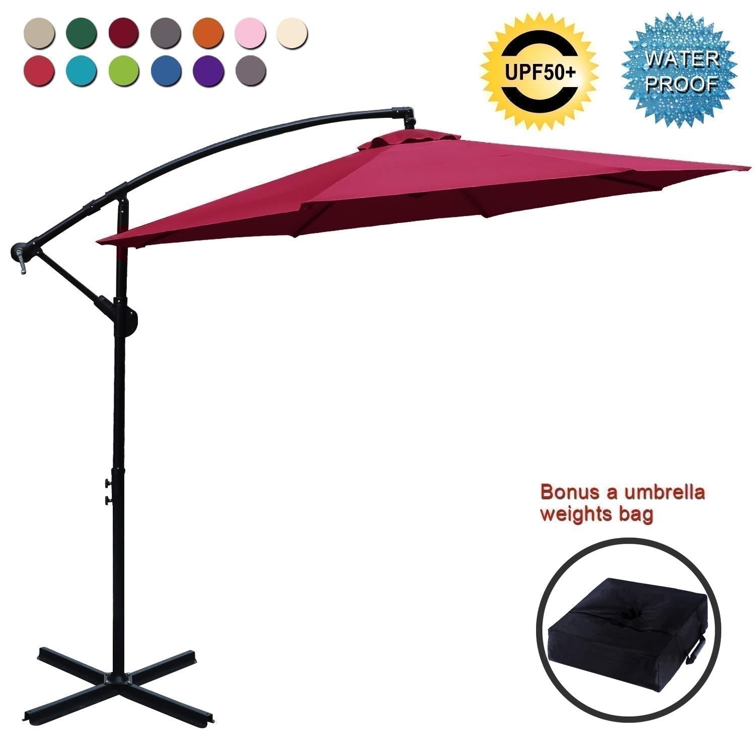 Hanging Patio Outdoor Umbrellas
