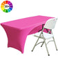 Spandex Table Cover Fitted Polyester Tablecloth（Incomplete encirclement）