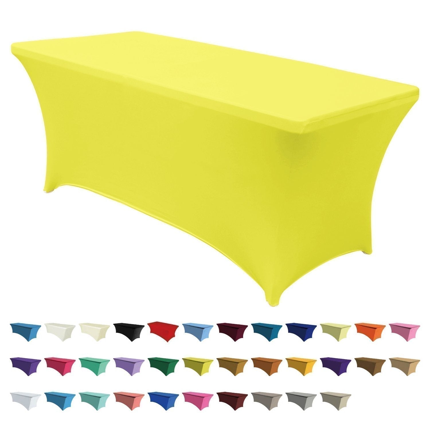 Spandex Tablecloths for Home Rectangular Table 1PC