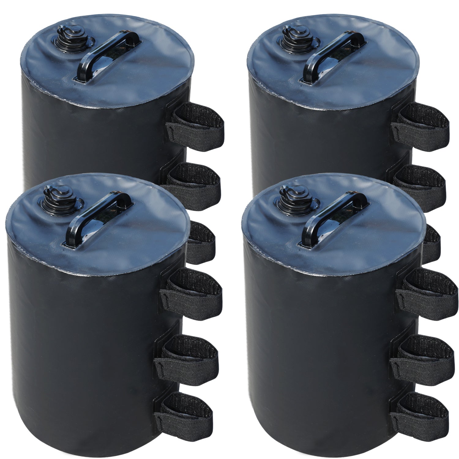 tent weight bags Canopy Water Weights Bag, 88LB(4pcs) Black
