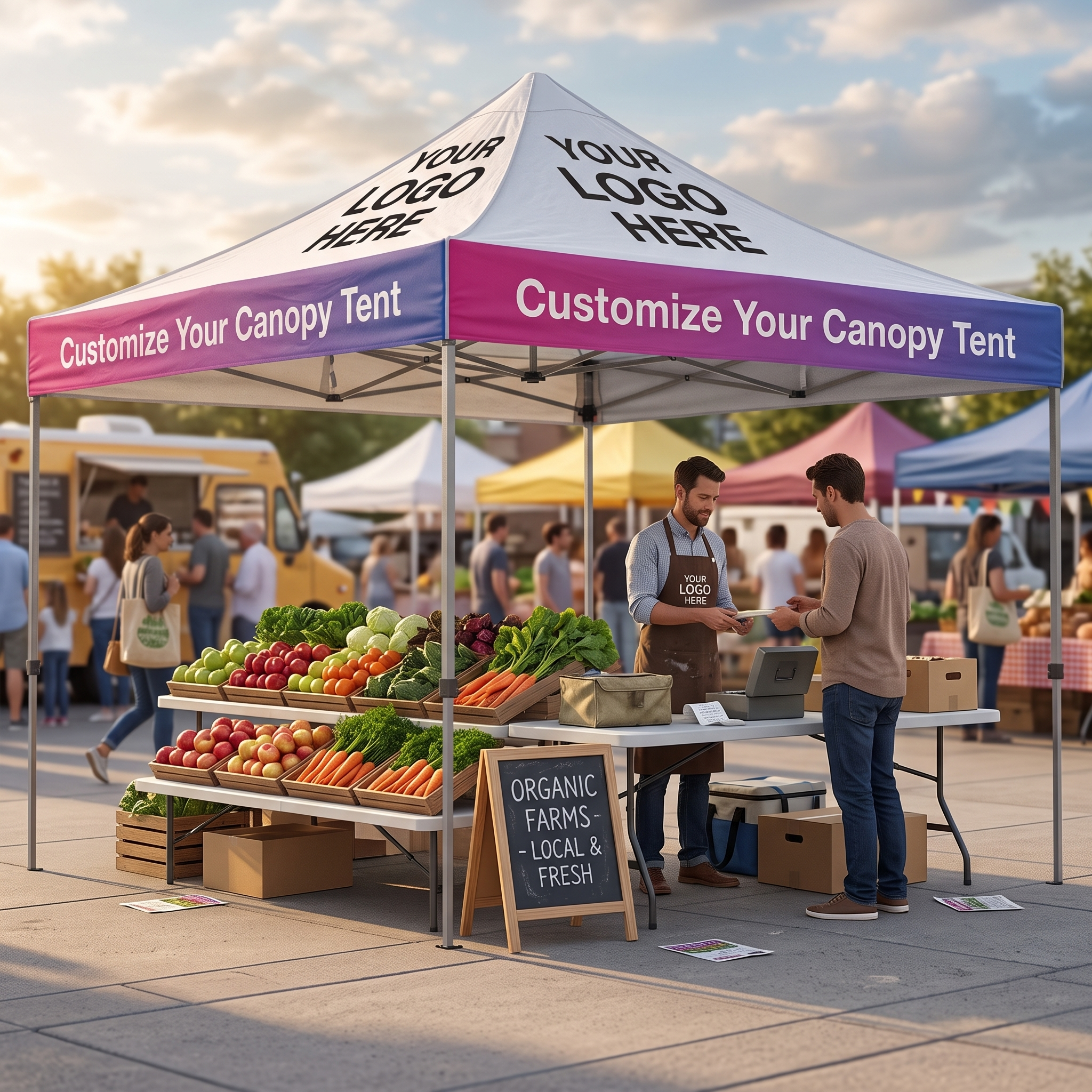 Custom Canopy Tent 10x10 S1 Commercial