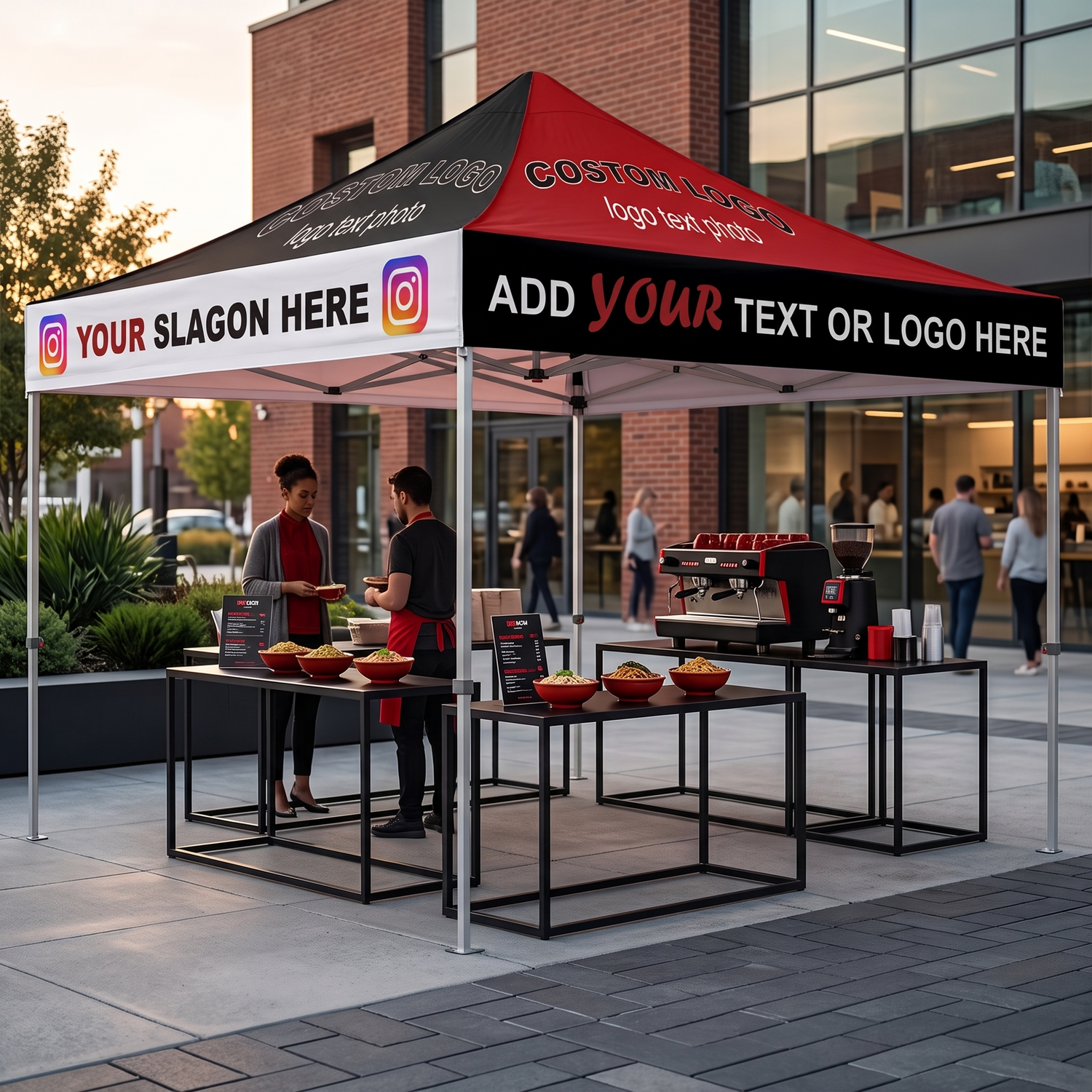 Custom Canopy Tent 10x10 (S1 Nova Base-Frame)