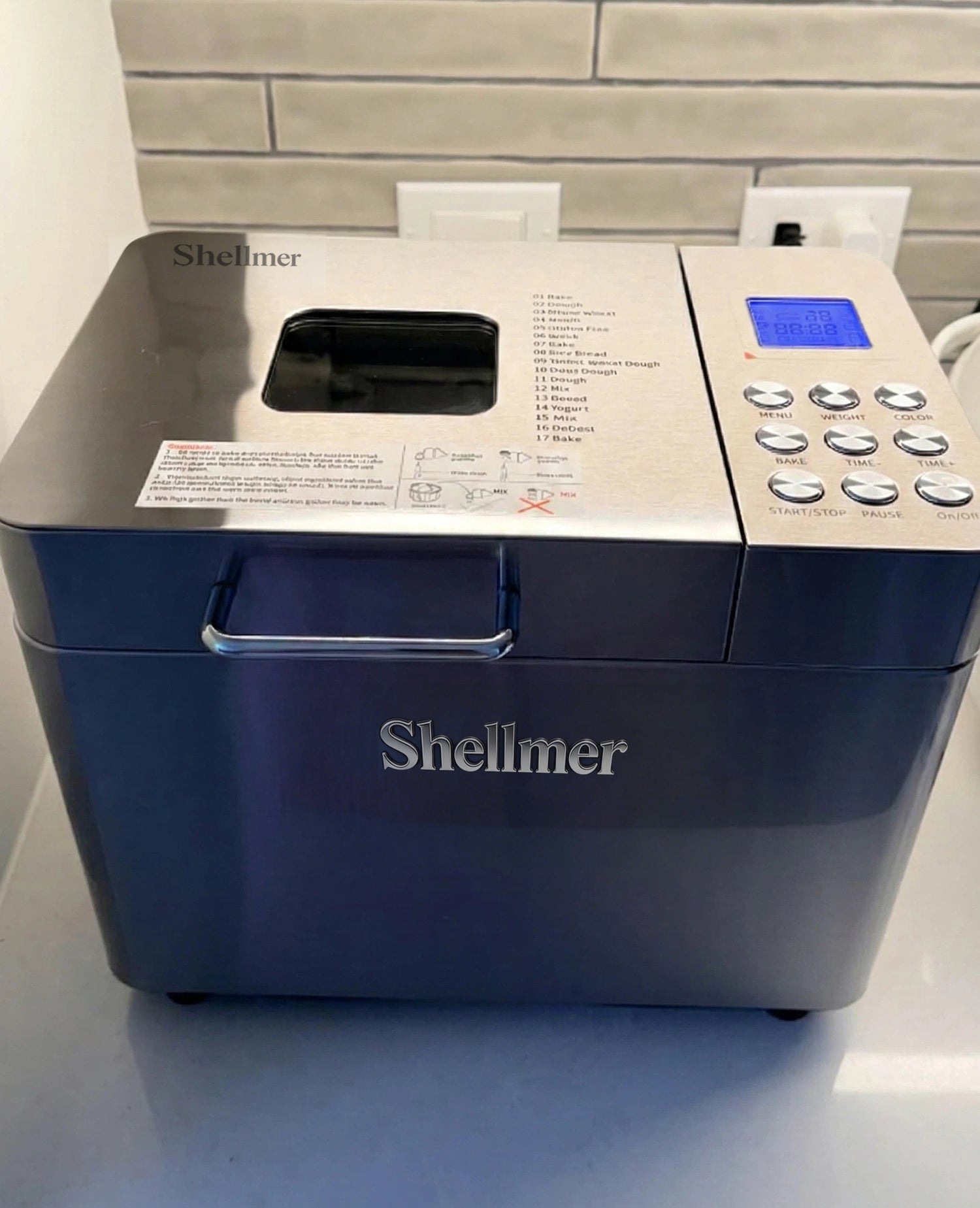Shellmer Automatic Bread Maker Machine for Homemade Bread