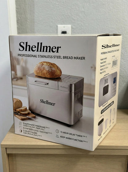Shellmer Automatic Bread Maker Machine for Homemade Bread