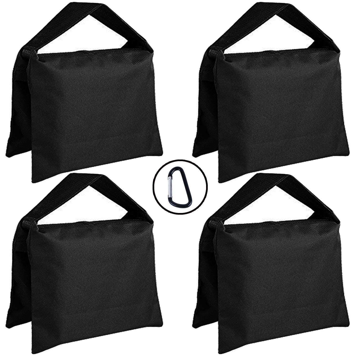 Sandbag Saddlebag Photography Weight Bags for Video Stand, 4 Packs
