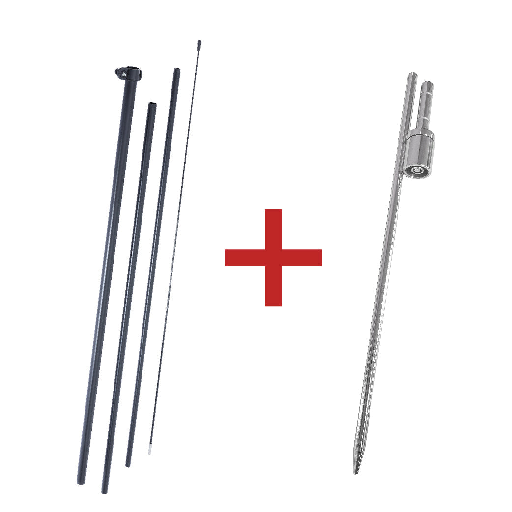 Pole Set + Ground Stake