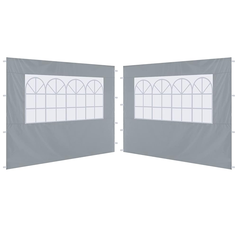 Canopy Sidewalls with Church Window 10x10 (2 Packs)