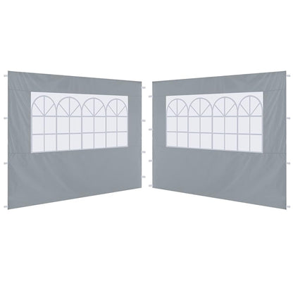 Canopy Sidewalls with Church Window 10x10 (2 Packs)