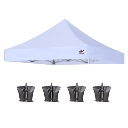 600D Canopy Top Replacement Cover 10x10, 10x15, 10x20