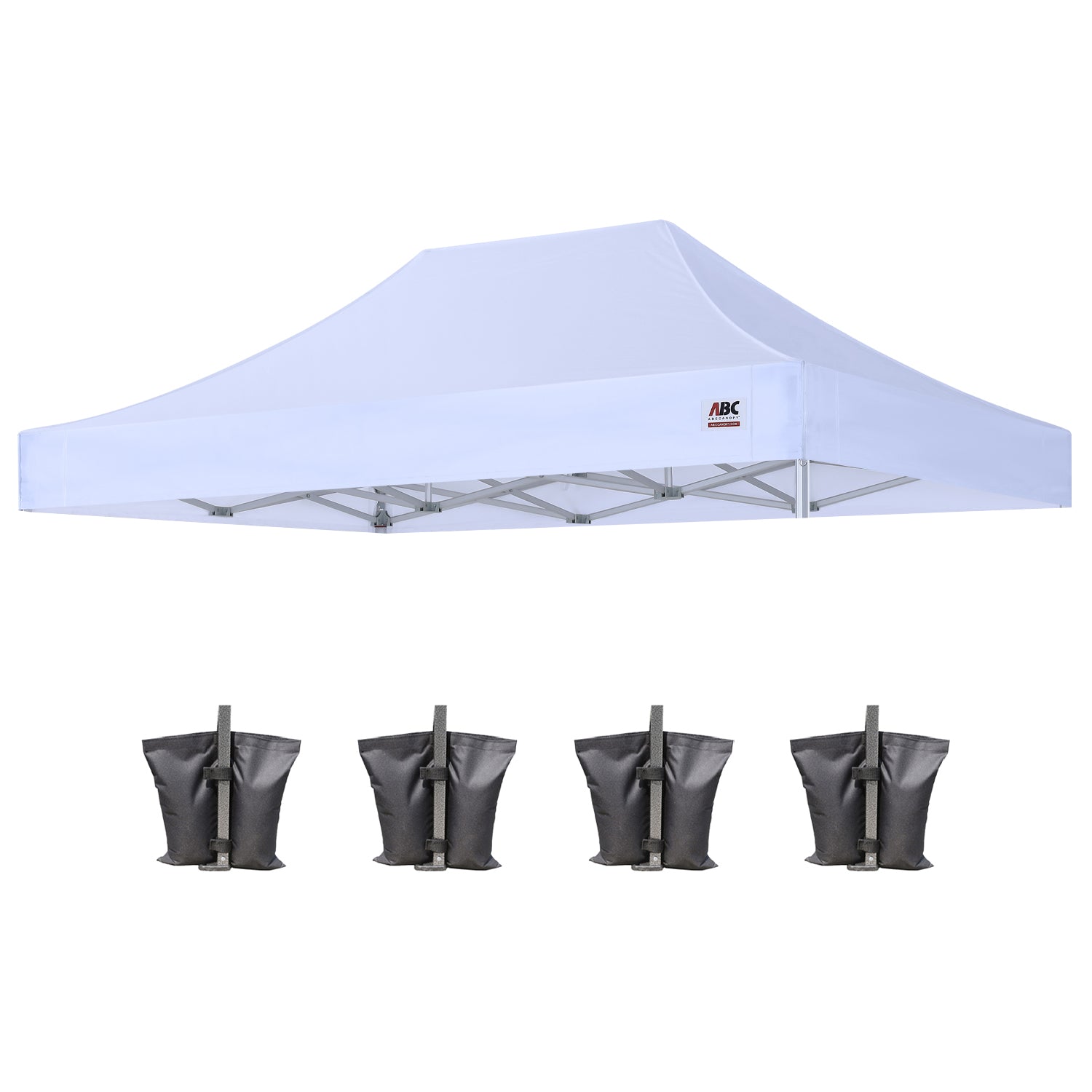 600D Canopy Top Replacement Cover 10x10, 10x15, 10x20
