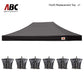 Top cover For 10x20 pop-up canopy
