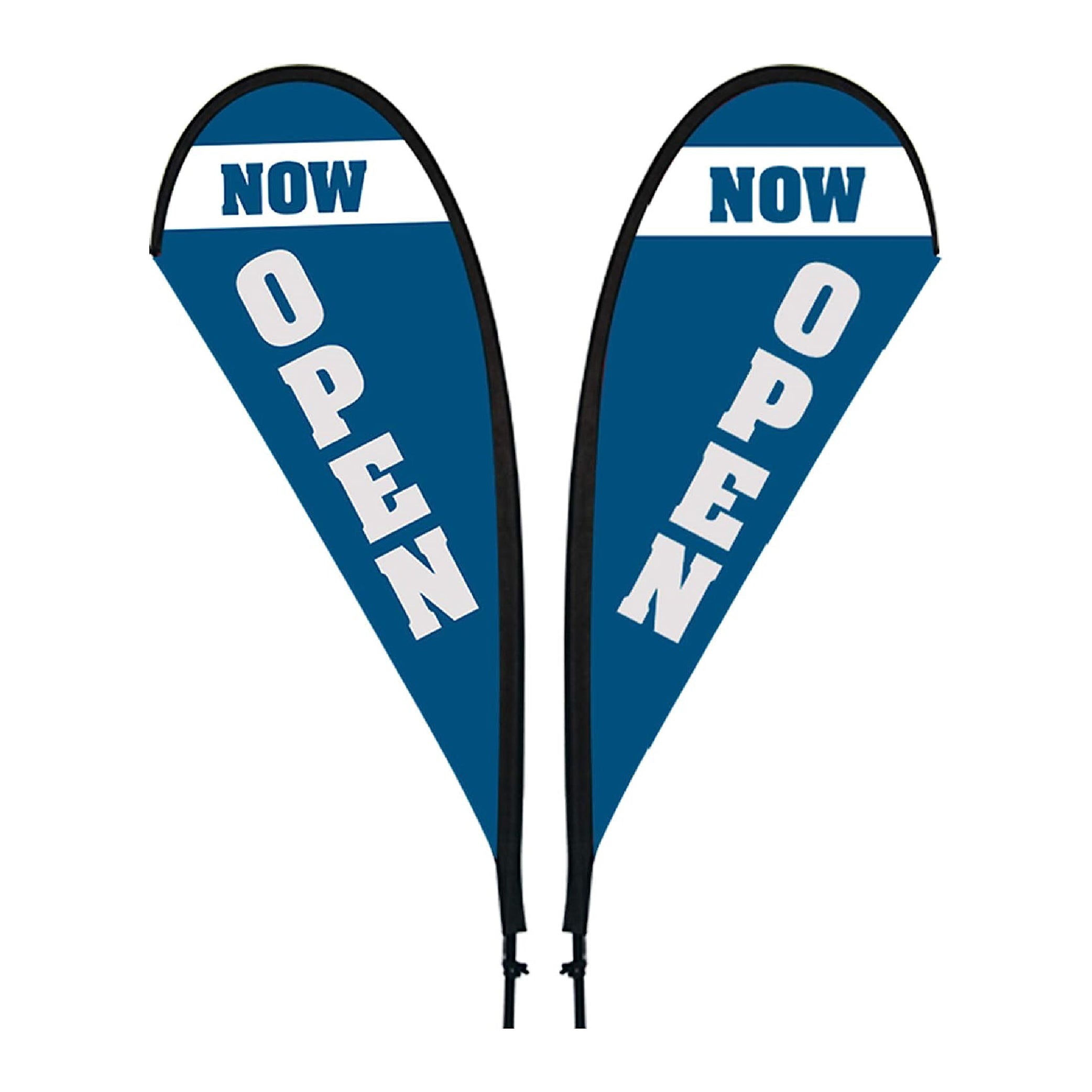 Custom Feather Flag Blade Flag 8FT/10FT/12FT (1 Flag)