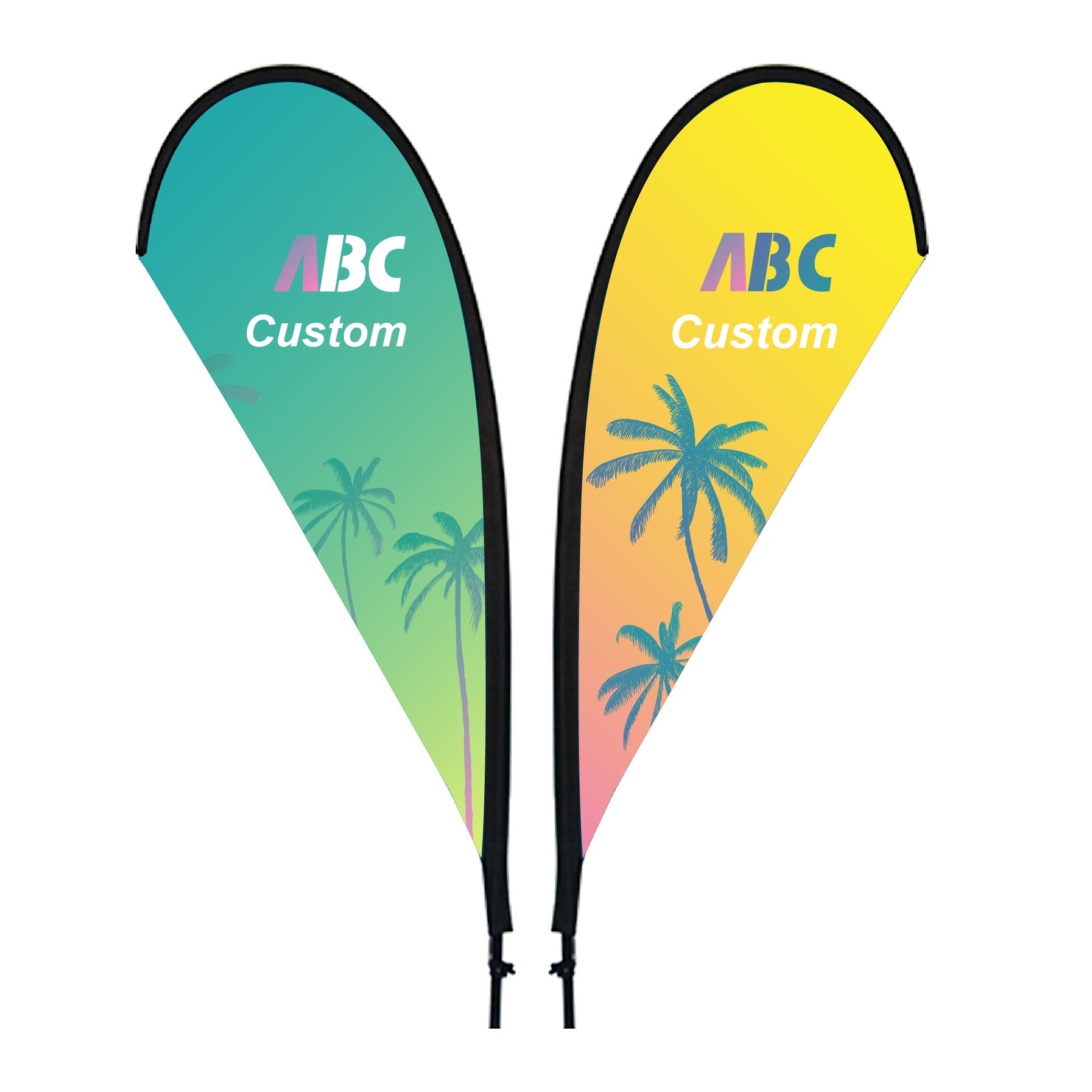 Custom Feather Flag Blade Flag 8FT/10FT/12FT (1 Flag)